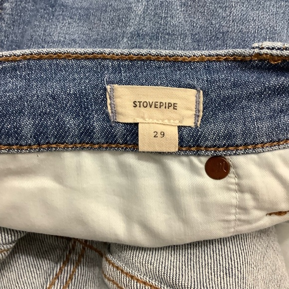 Madewell Stovepipe Jeans Stretch High-Waisted - Picture 8 of 12